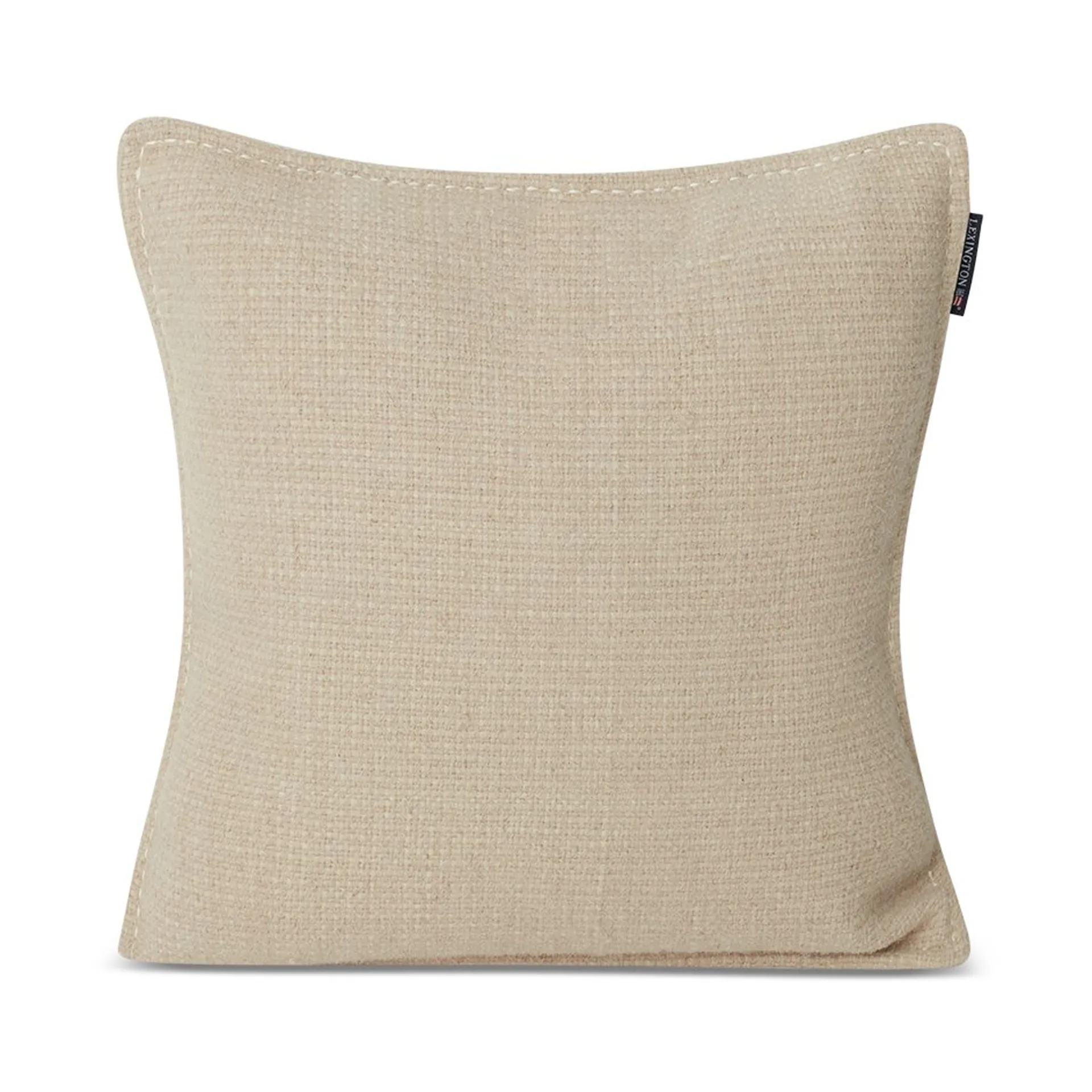 Housse de coussin Structured Wool Cotton mix 50x50 cm, Off-white Lexington