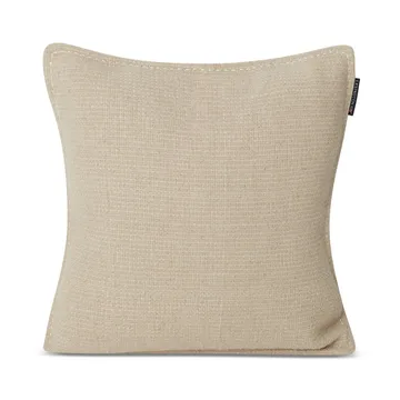 Housse de coussin Structured Wool Cotton mix 50x50 cm - Off-white - Lexington