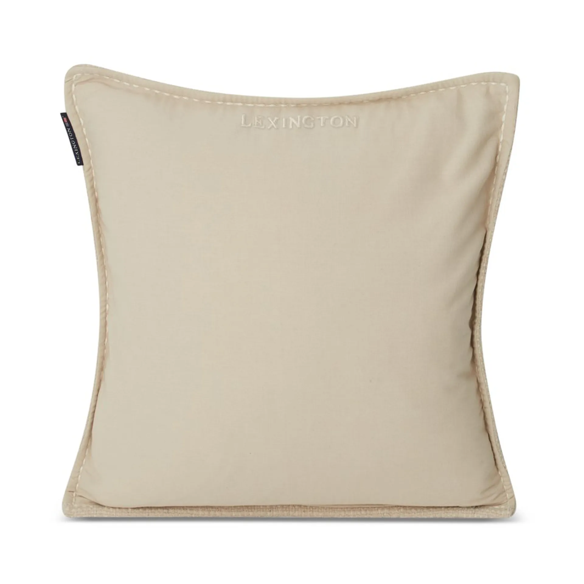 Housse de coussin Structured Wool Cotton mix 50x50 cm, Off-white Lexington