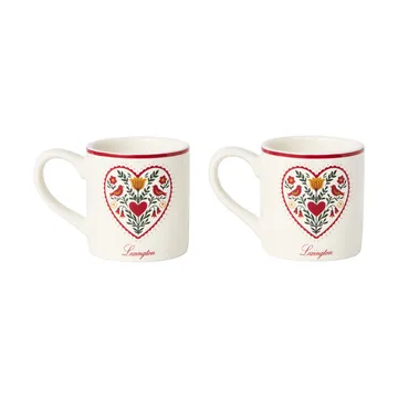 Mini mug Christmas Tree - Multi, 5,5x6 cm, 2-pack - Lexington