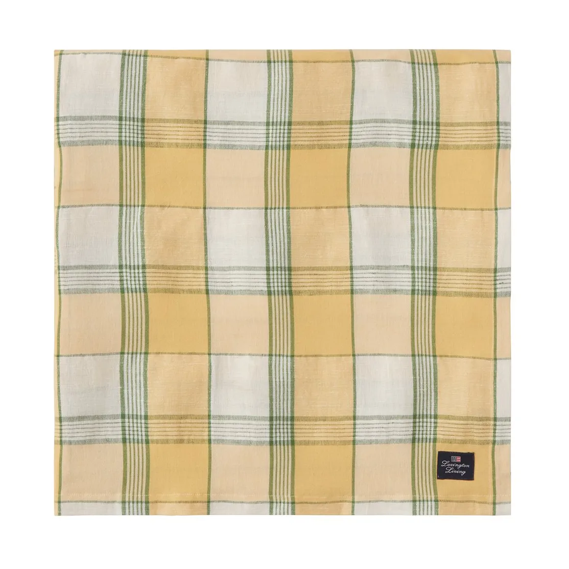 Nappe Easter Linen/Cotton 150x250 cm, Yellow-green Lexington