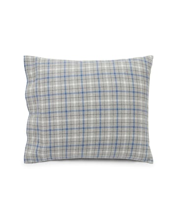 Oreiller Checked Cotton Flannel 50x60 cm - Gray-blue - Lexington
