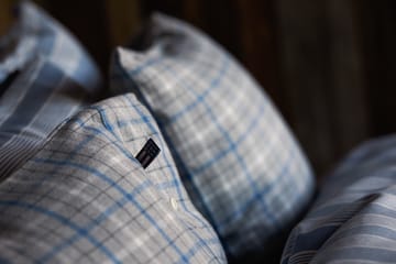 Oreiller Checked Cotton Flannel 50x60 cm - Gray-blue - Lexington