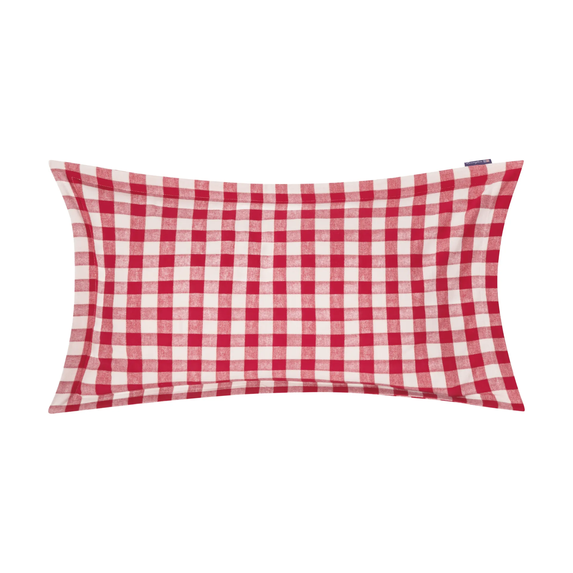Oreiller Checked Cotton Flannel 50x90 cm, Red-light beige Lexington