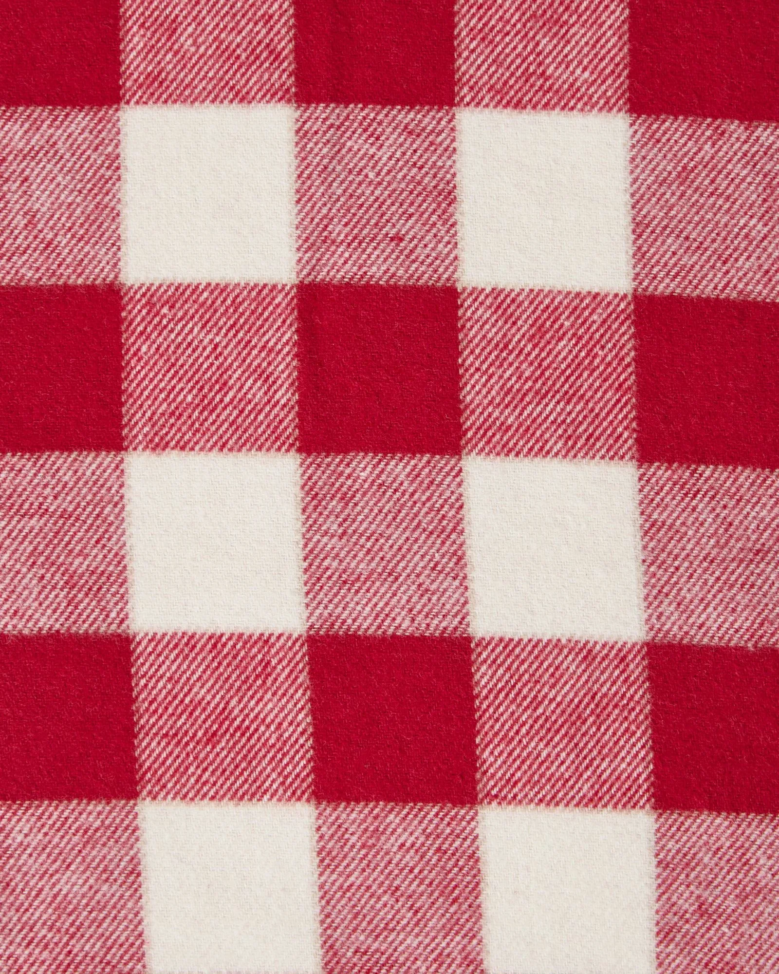 Oreiller Checked Cotton Flannel 50x90 cm, Red-light beige Lexington