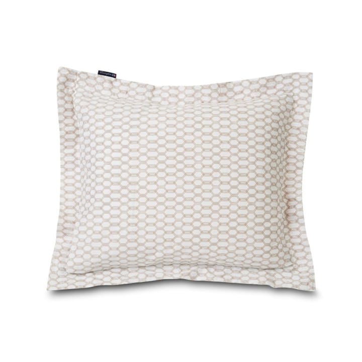 Oreiller Lexington Printed 50x60 cm, White-dark beige Lexington