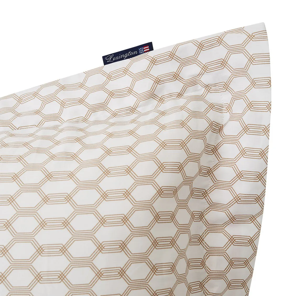 Oreiller Lexington Printed 50x60 cm, White-dark beige Lexington