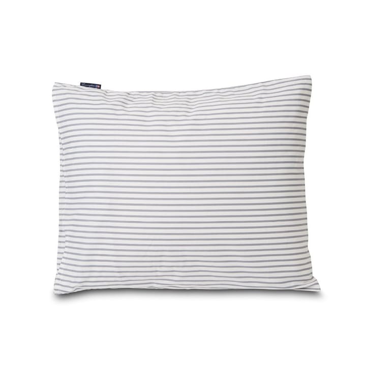 Oreiller Lexington Striped tencel 50x60 cm - White-steel blue - Lexington