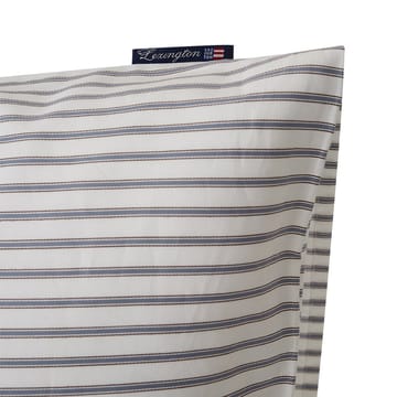 Oreiller Lexington Striped tencel 50x60 cm - White-steel blue - Lexington