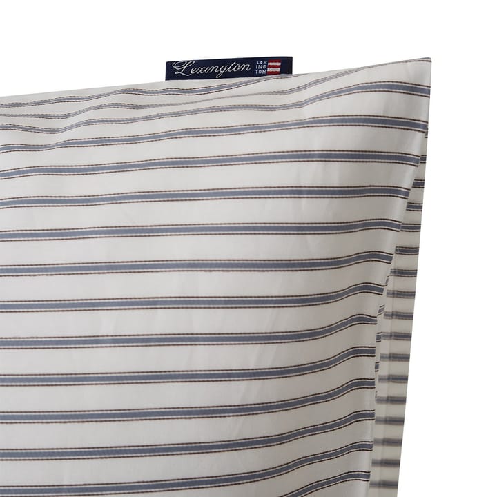 Oreiller Lexington Striped tencel 50x60 cm, White-steel blue Lexington