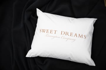 Oreiller Printed Sweet Dreams Poplin 50x60 cm - White - Lexington