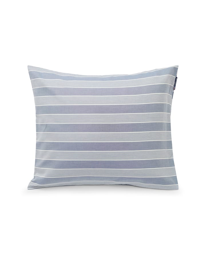 Oreiller Striped Lyocell Cotton 50x60 cm - Blue-white - Lexington