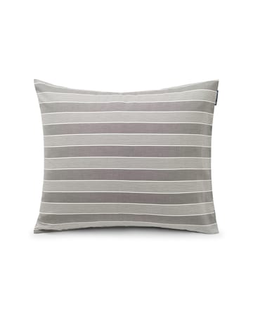 Oreiller Striped Lyocell Cotton 50x60 cm - Gray-white - Lexington