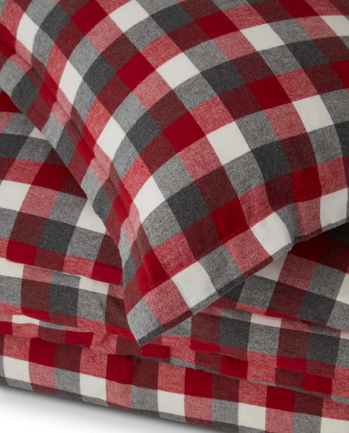 Parure de lit Checked Flannel, 2x50x60 cm, 220x220 cm Lexington