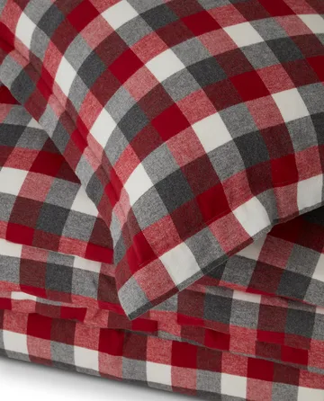 Parure de lit Checked Flannel - 2x50x60 cm, 220x220 cm - Lexington