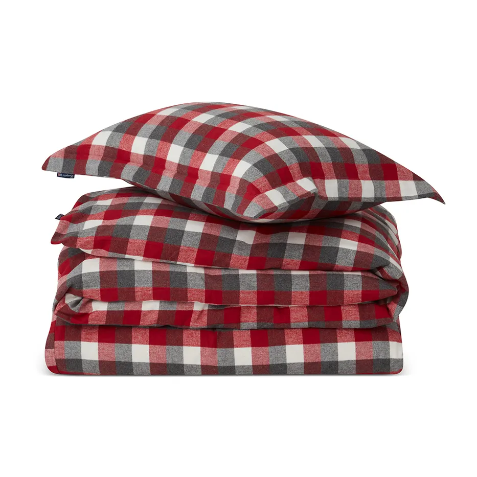Parure de lit Checked Flannel, 50x60 cm, 150x210 cm Lexington