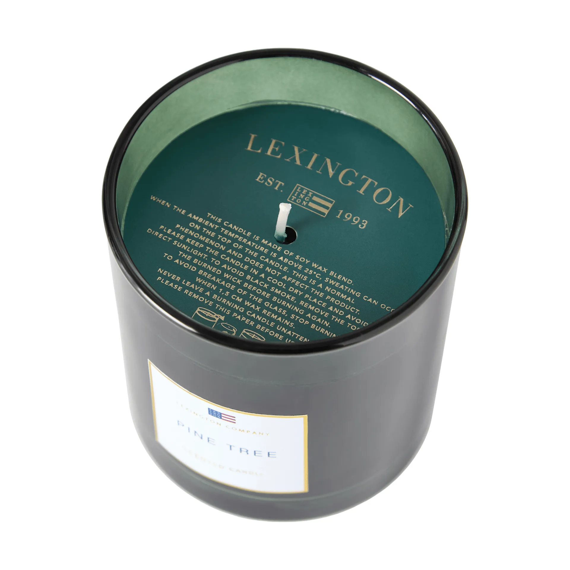 Pine Tree Scented Candle, Pine Tree bougie parfumée Lexington