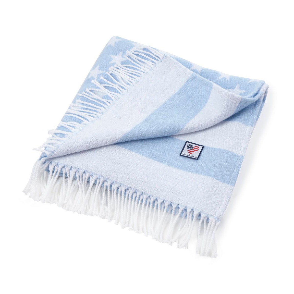 Lexington Plaid Icons Baby Flag 90x120 cm Blue | Design Scandinave | Couvertures de bébé | Bleu