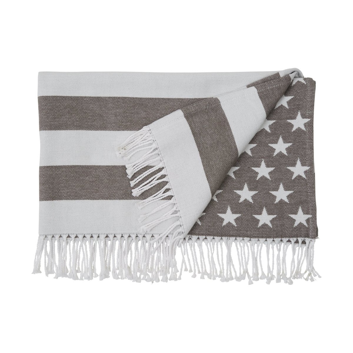 Lexington Plaid Icons Baby Flag 90x120 cm Grey | Design Scandinave | Couvertures de bébé | Gris