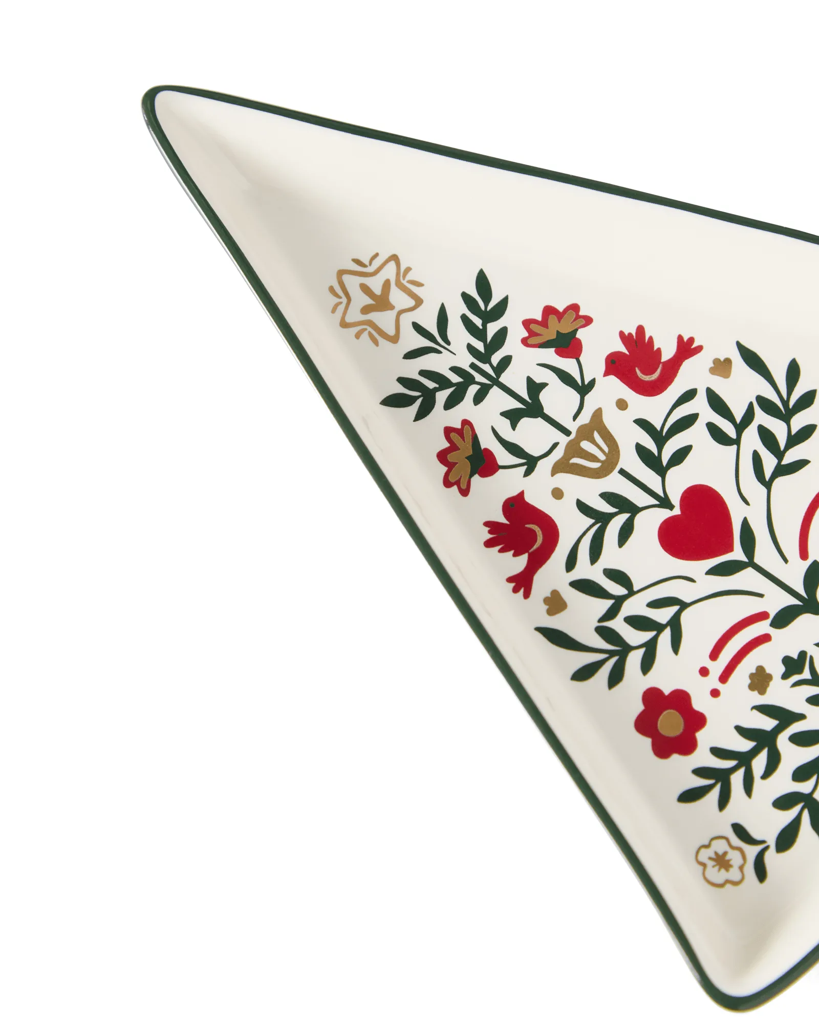 Plat de service Christmas Tree, Multi, 15,2x11x1,6 cm Lexington