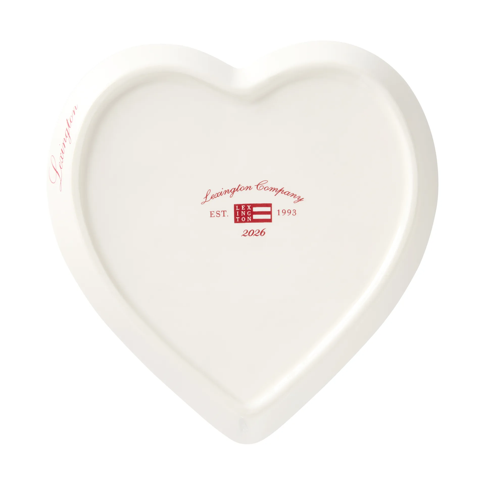 Plat de service Heart, Multi, 13x13x1,6 cm Lexington