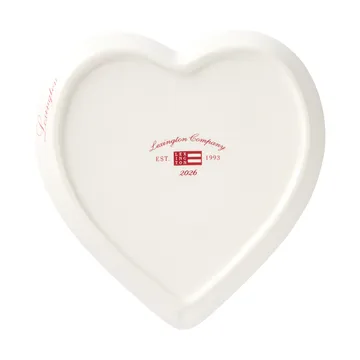 Plat de service Heart - Multi, 13x13x1,6 cm - Lexington