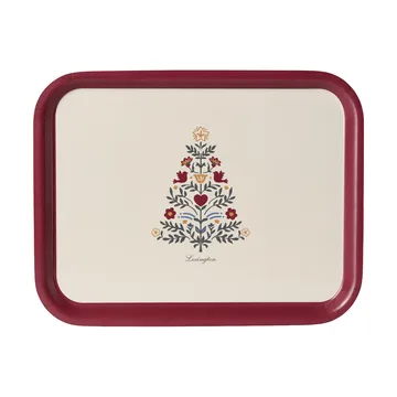 Plateau de service laminé Lexington - Red-light beige, 16x28 cm - Lexington