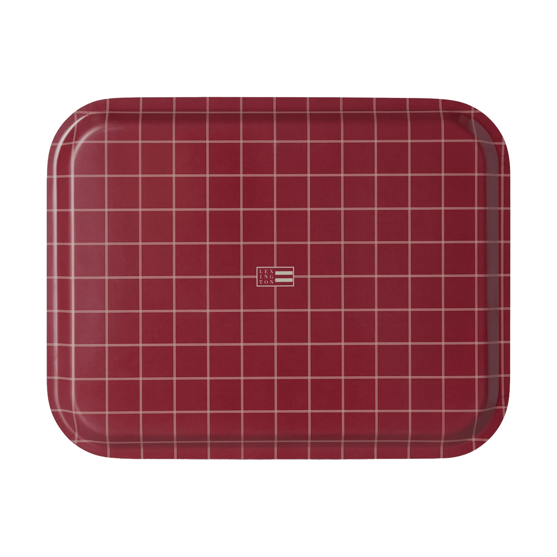 Plateau de service laminé Lexington, Red-light beige, 16x28 cm Lexington