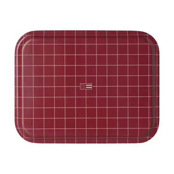 Plateau de service laminé Lexington - Red-light beige, 16x28 cm - Lexington