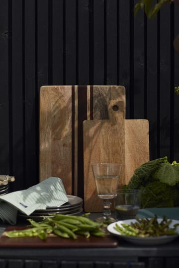 Plateau en bois Stripes - 40x28 cm - Lexington