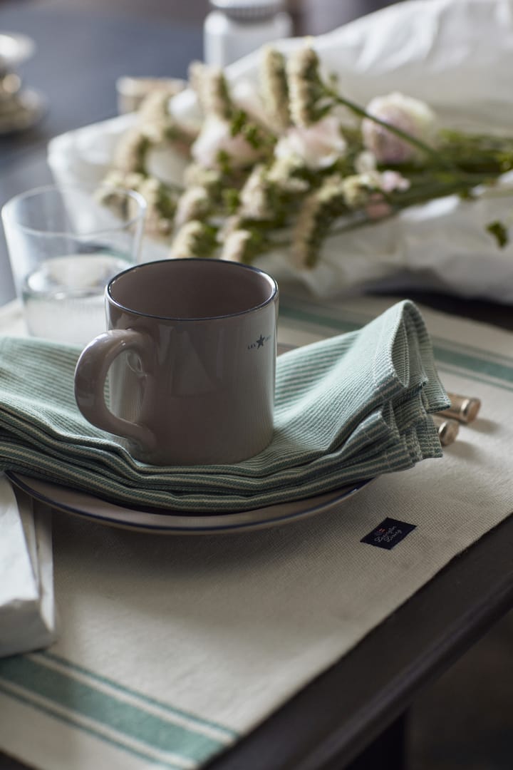 Plateau Striped 40x50 cm, Vert Lexington