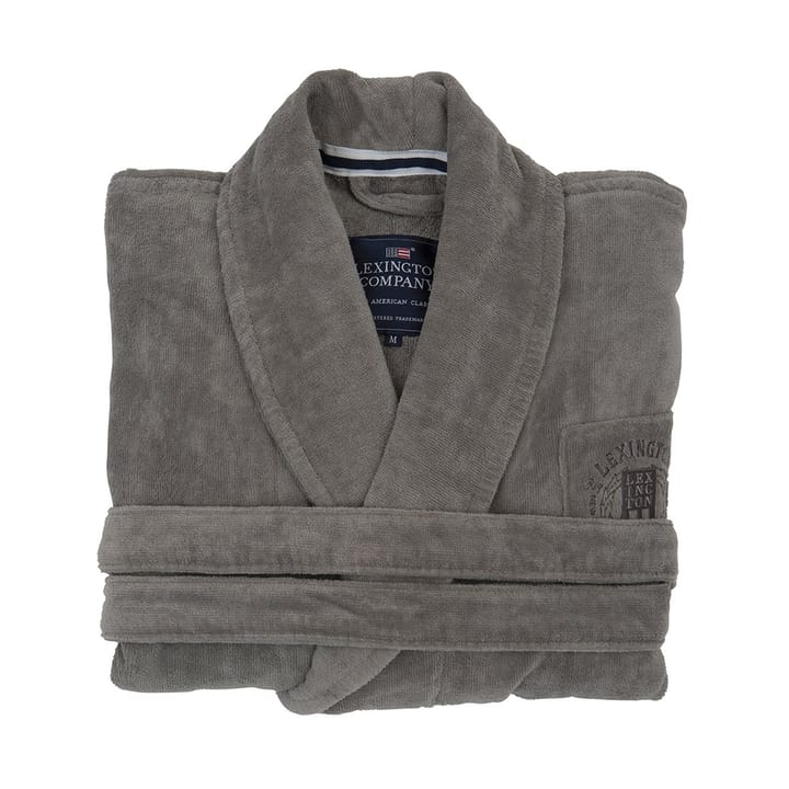 Robe de chambre Hotel Velour L - Gray - Lexington