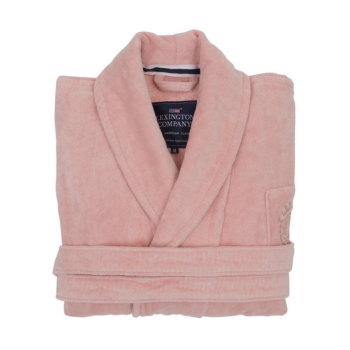 Lexington Robe de chambre Hotel Velour XL Pink | Design Scandinave | Robes de chambre & peignoirs | Rose