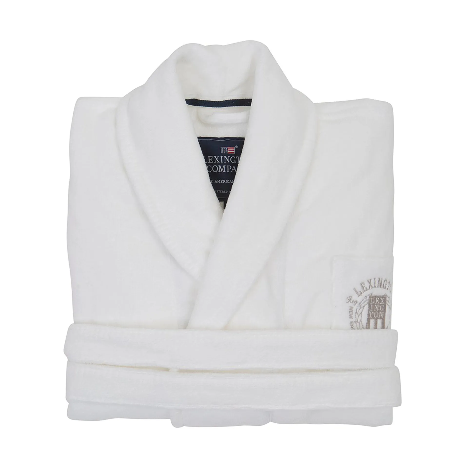 Robe de chambre Hotel Velour XS, White Lexington
