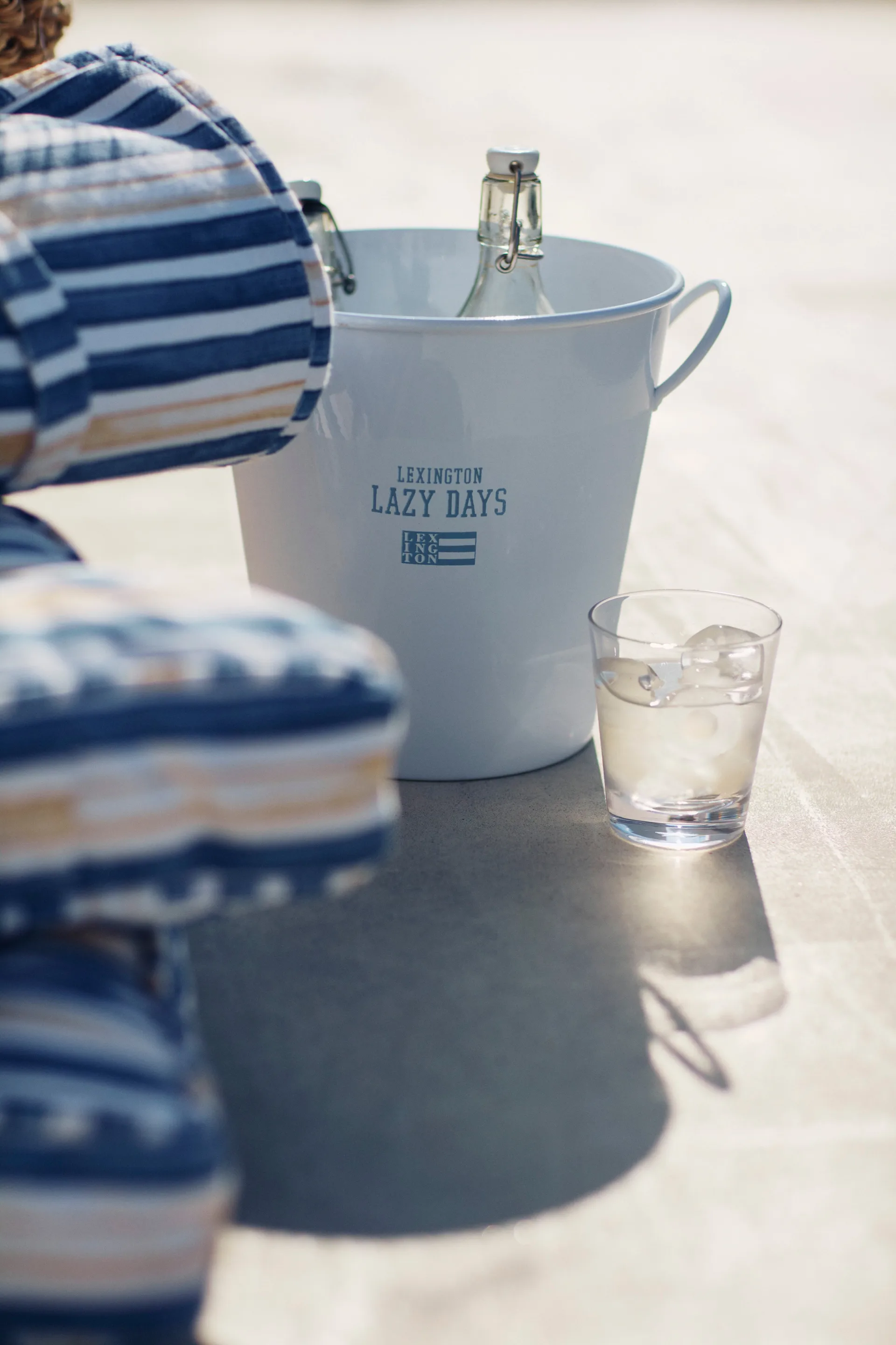 Seau à glace Lazy Days Ø23 cm, White Lexington