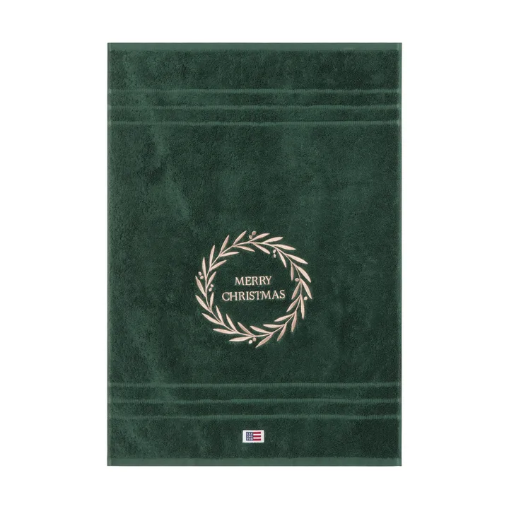 Serviette Christmas Wreath - Juniper green, 50x70 cm - Lexington