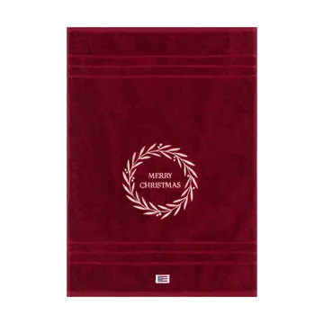 Serviette Christmas Wreath - Wine, 50x70 cm - Lexington