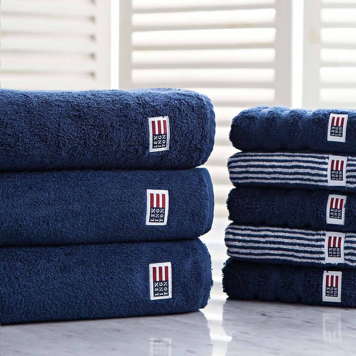 Serviette de bain Icons Original 100x150 cm, Navy Lexington