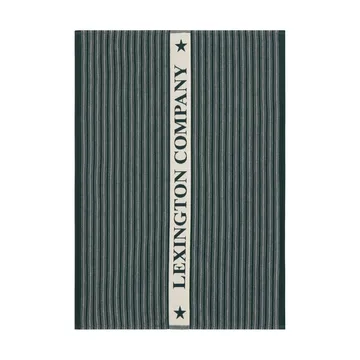 Serviette de cuisine Organic Cotton Terry 50x70 cm - Green-Light beige - Lexington