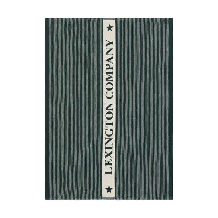 Serviette de cuisine Organic Cotton Terry 50x70 cm - Green-Light beige - Lexington
