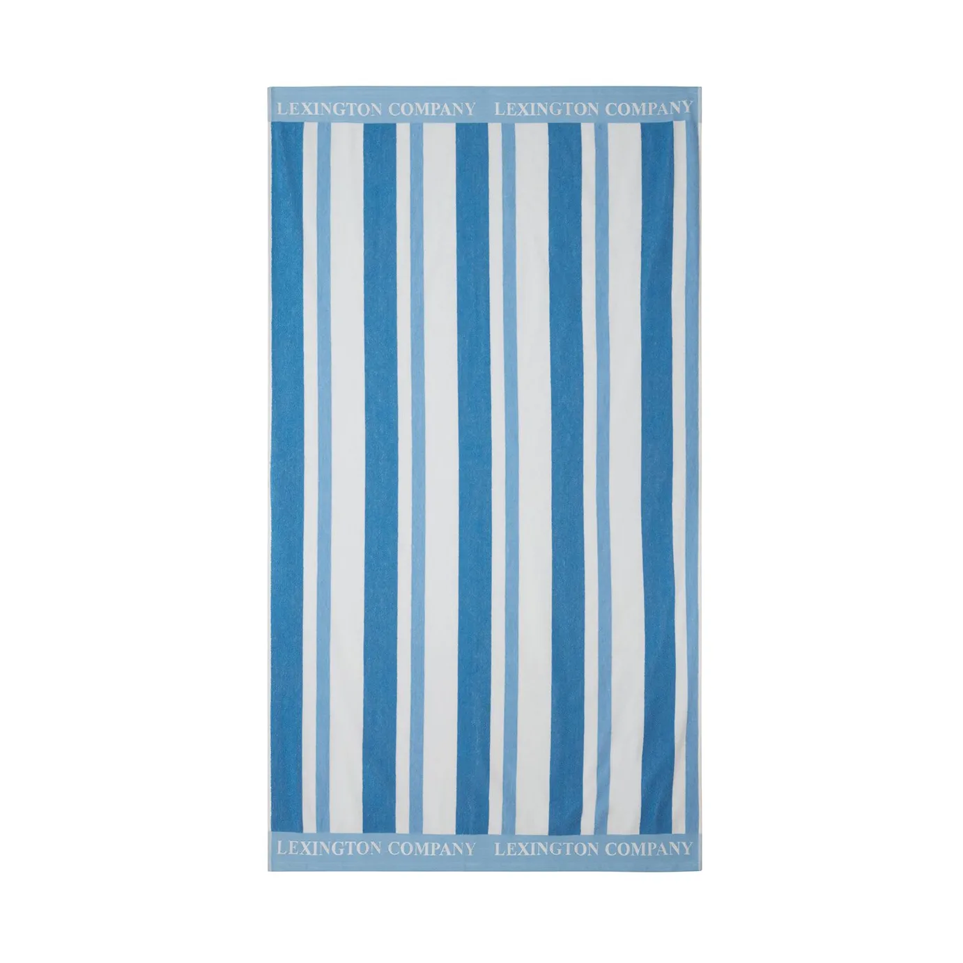 Serviette de plage bio | Macy - Rayures tuscany rose