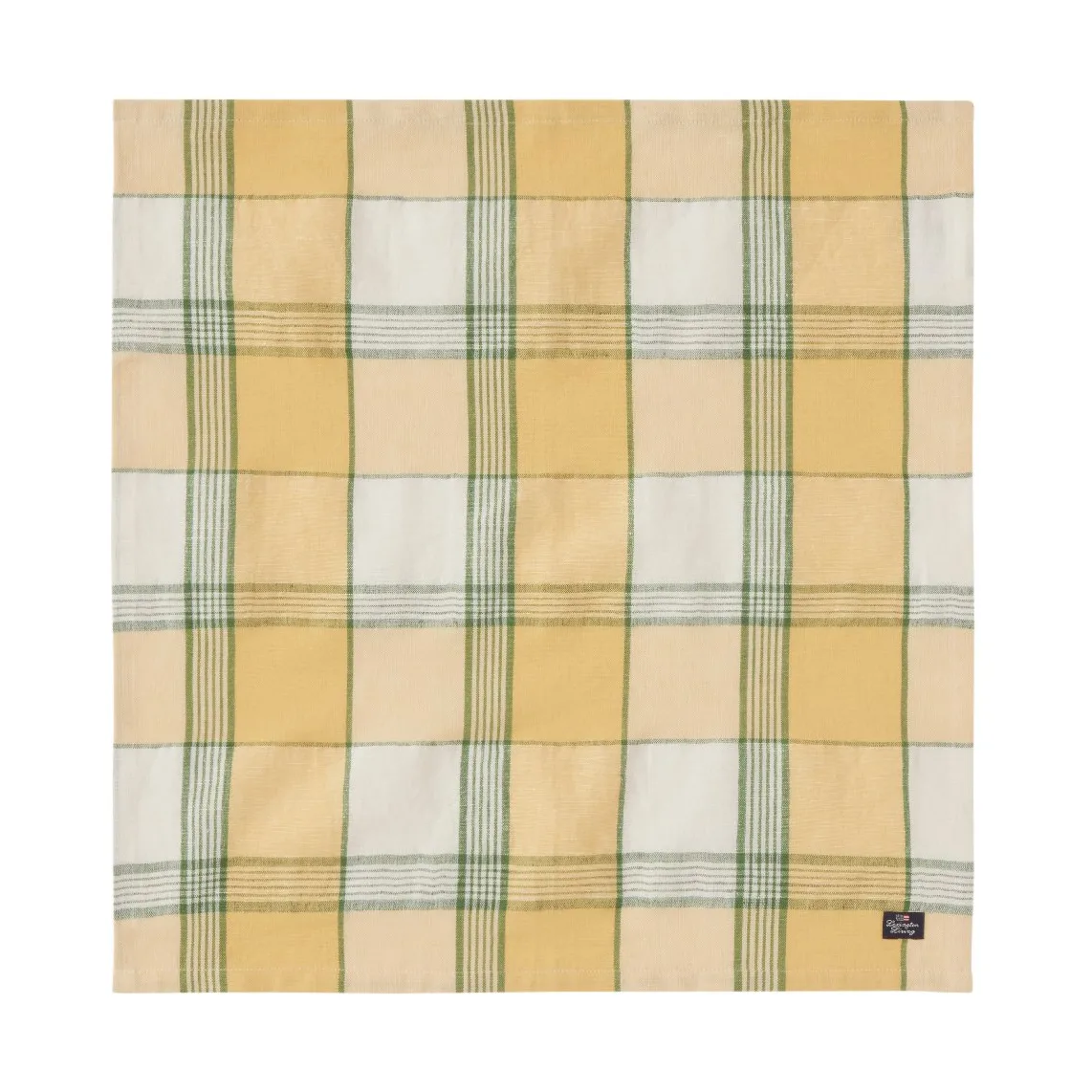 Serviette en tissu Easter Linen/Cotton 50x50 cm, Yellow-green Lexington