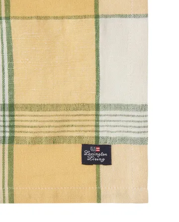 Serviette en tissu Easter Linen/Cotton 50x50 cm - Yellow-green - Lexington
