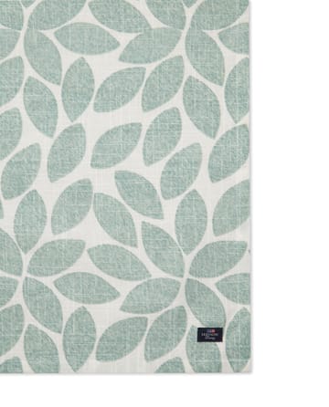 Serviette en tissu Printed Leaves 50x50 cm - Vert - Lexington