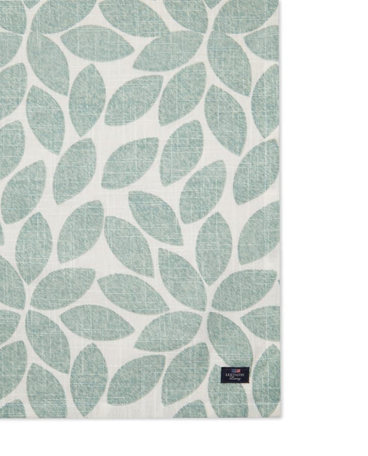 Serviette en tissu Printed Leaves 50x50 cm, Vert Lexington