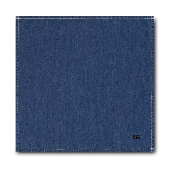 Serviette Icons Denim 50x50 cm - Denim blue - Lexington