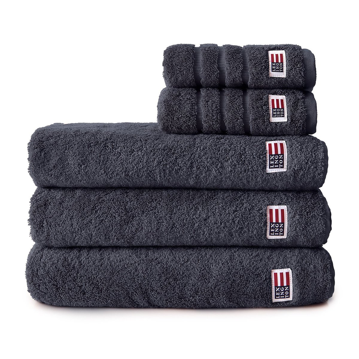 Lexington Serviette Icons Original 50x100 cm Charcoal