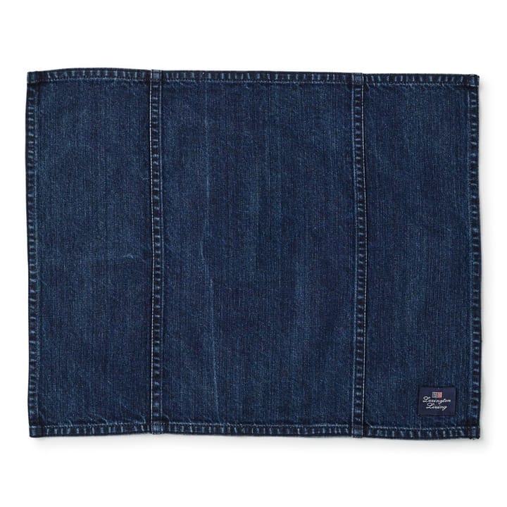 Set de table Icons Denim 40x50 cm - Denim blue - Lexington