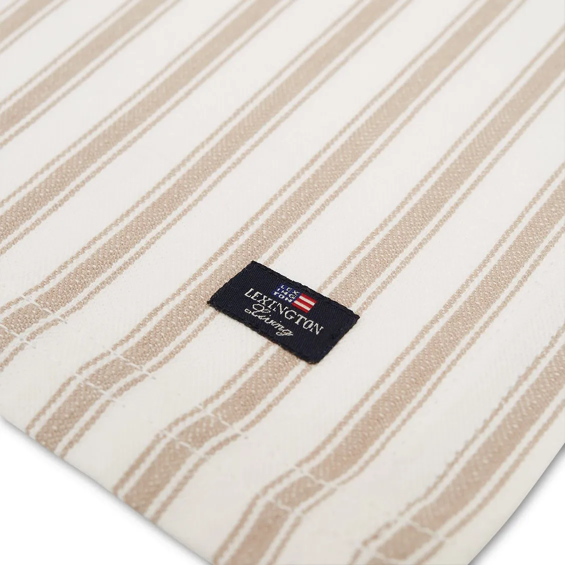 Set de table Icons Herringbone Striped 40x50 cm, Beige-white Lexington