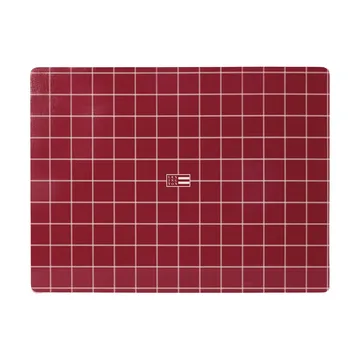 Set de table laminé réversible Lexington - Red-light beige, 30x40 cm, lot de 2 - Lexington